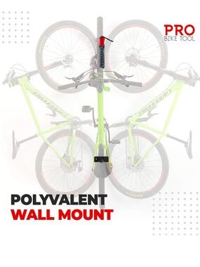 NWOT Pro Bike Tool Swivel Wall Mount for Bicycles- Vertical Hanging Rack
